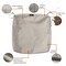 Classic Accessories Ravenna Water-Resistant 21x21x3" Patio Seat Cushion Cover, Mushroom 60-390-016401-RT - alternate 7
